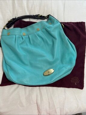 Firm price!! Mulberry shoulder Hobo large leather bag with dust bag